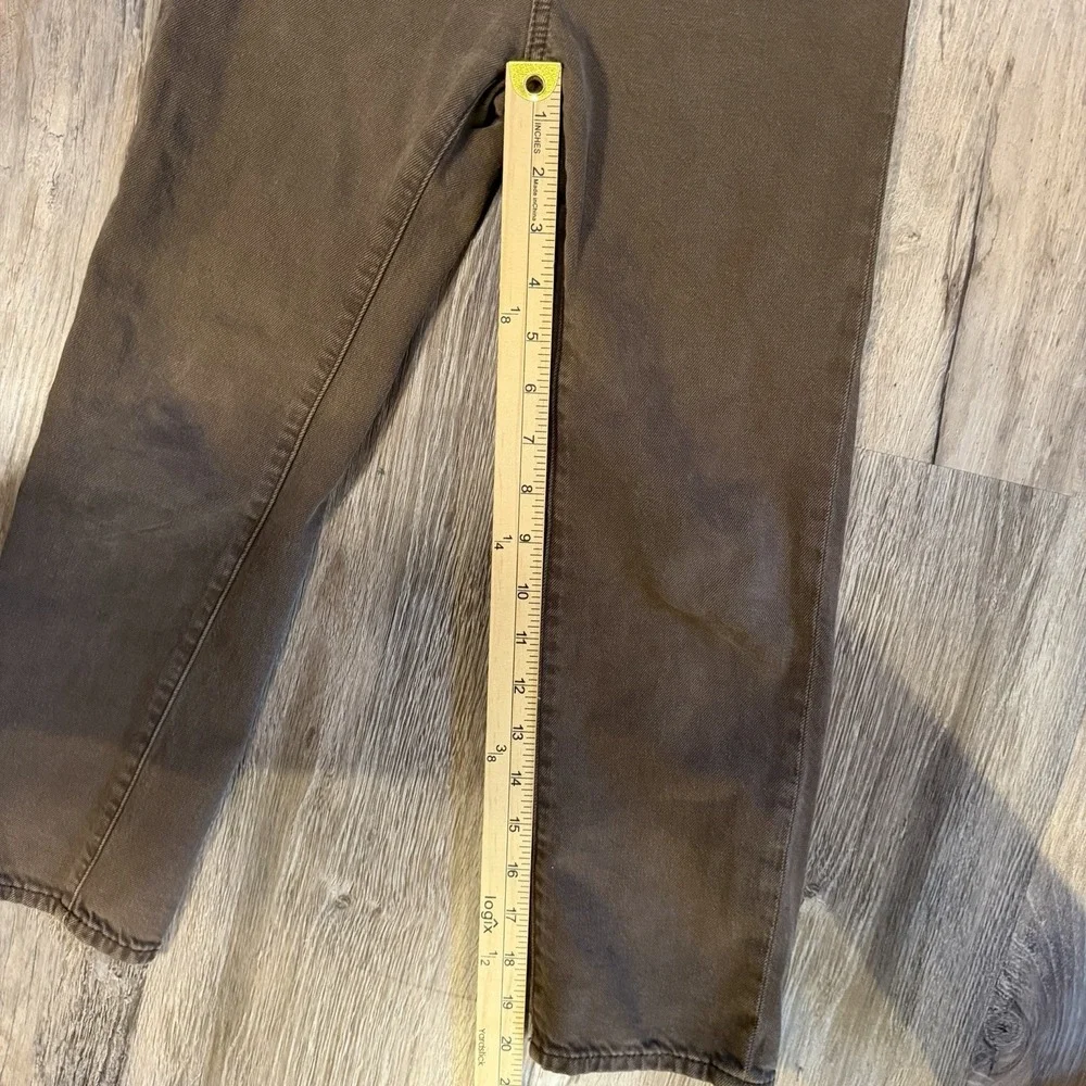 Gap Kids Original Straight Leg‎ Brown Jeans Adjustable Waist Size 7
